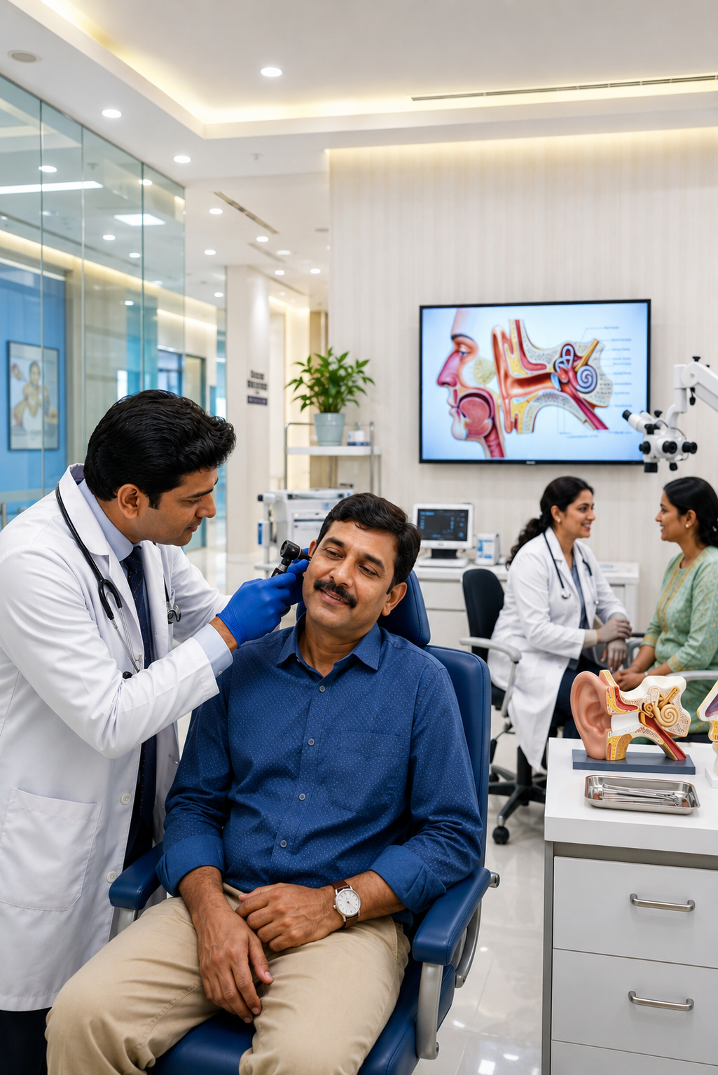 ENT Specialist consultation