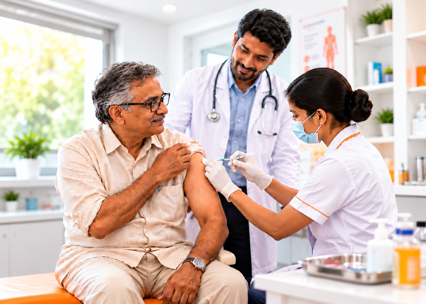 Adult vaccination consultation at NewGen Hospital